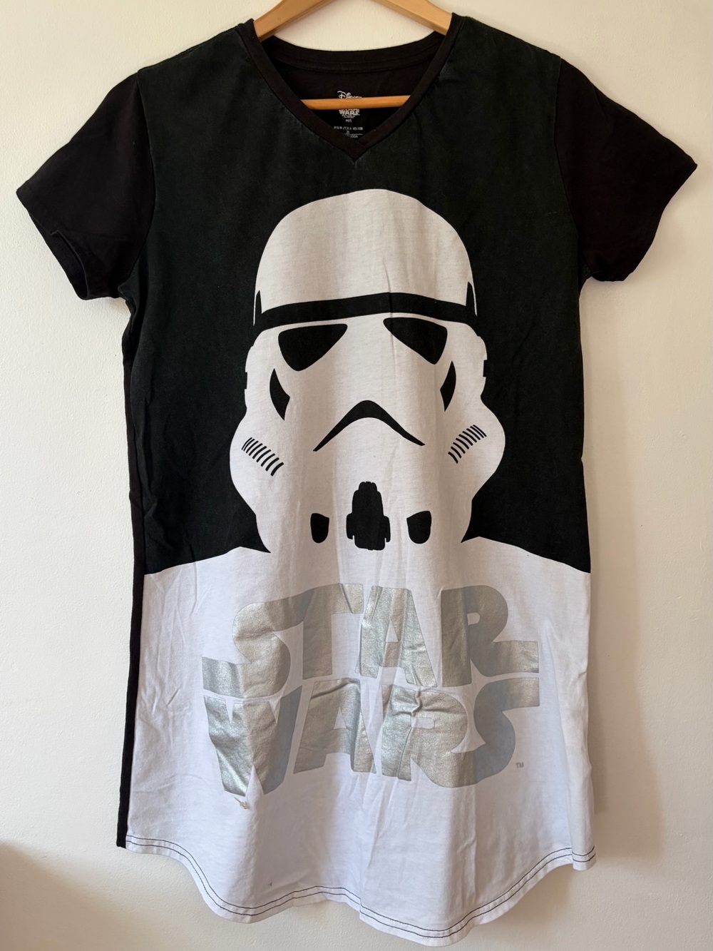 Disney Star Wars Stormtrooper Graphic Tee - Black & White